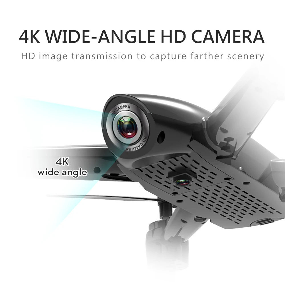 SG106 Дрон с двойной камерой 1080P 720P 4K WiFi FPV в режиме реального времени антенна видео
