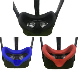 

Soft​ Anti-sweat Silicone Eye Mask Cover Pad Anti-leakage Light Blocking Eye Cover for Oculus Quest VR Glasses Headset Unisex