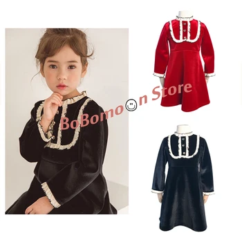 

Presale BoBomoon 2019 Girls Dress Thanksgiving Toddler Girl Clothes My First Christmas Girl Clothes Tops Girls Winter Dresses