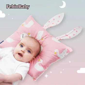 

2019 Nordic Rabbit Ears Design Baby Kids Adjustable Head Support Head Fixed Sleeping Pillow Neck Protection Safety Soft Headrest