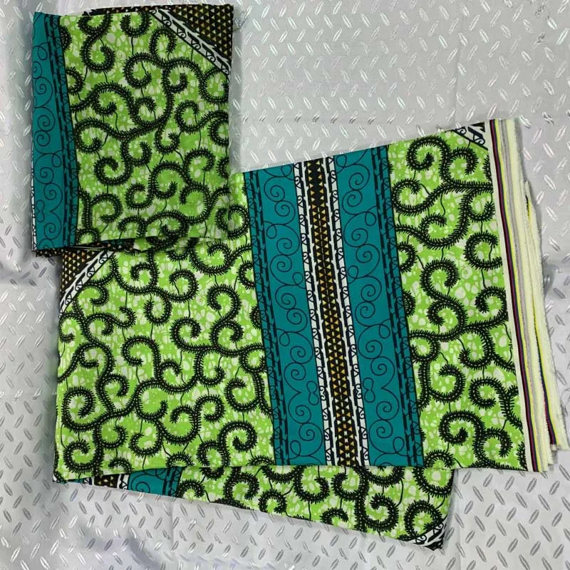 

2019 veritable african silk satin fabric wax chiffon print ankara snow spinning breathable 4yards+2yards african chiffon wax