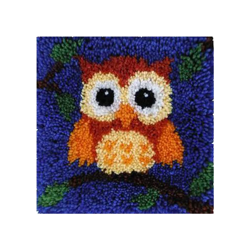 Cartoon Animal Latch Hook Rug Knooppakket DIY Kit/Cat Latch Hook Unicorn Needlework Carpet Accessories Stitch Cushion