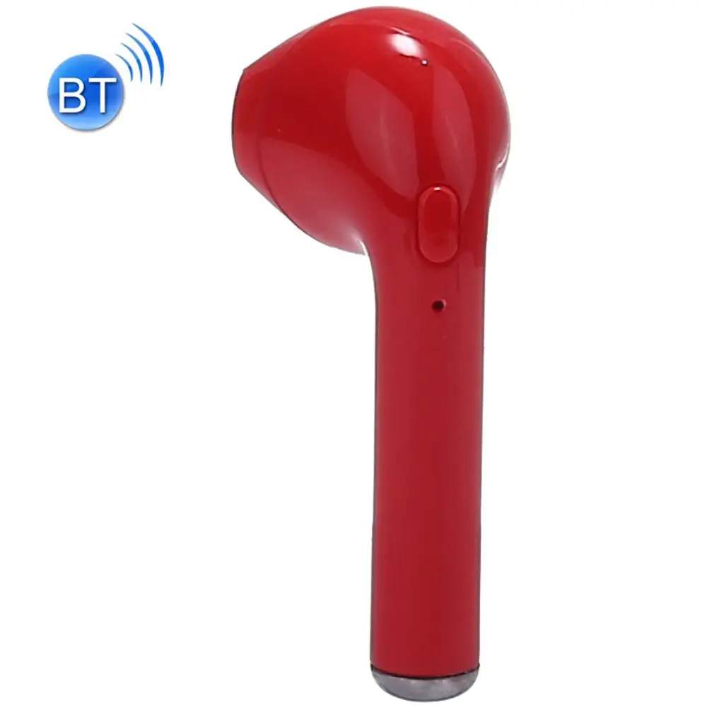 HBQ-i7 наушники-вкладыши беспроводные Bluetooth музыкальные наушники bluetooth Поддержка Handfree вызов для смартфона iPhone Xiaomi samsung huawei LG - Цвет: Red