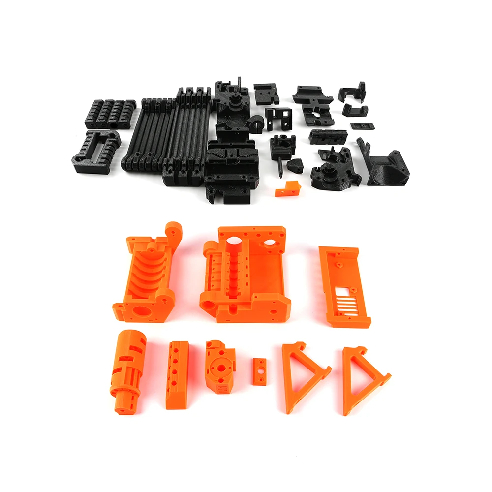 3D Printer PLA Required PLA Plastic Parts Set Printed Parts Kit For Prusa i3 MK2.5S MK3S MMU2S Multi Material 2S Upgrade Kit