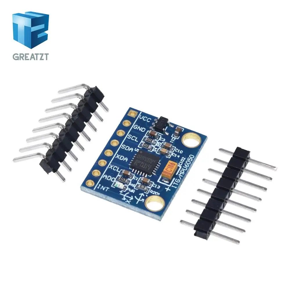 

GY-521 MPU-6050 MPU6050 Module 3 Axis analog gyro sensors+ 3 Axis Accelerometer Module