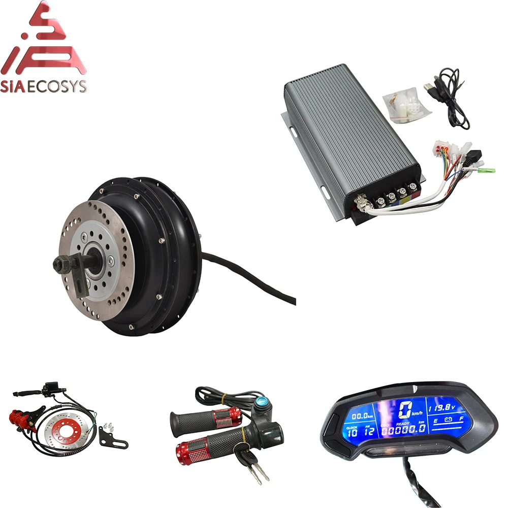 QS 205 E-Scooter spoke hub motor