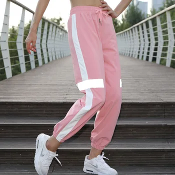 

New large size loose casual running fitness sports long pants trend hip-hop fitness pants