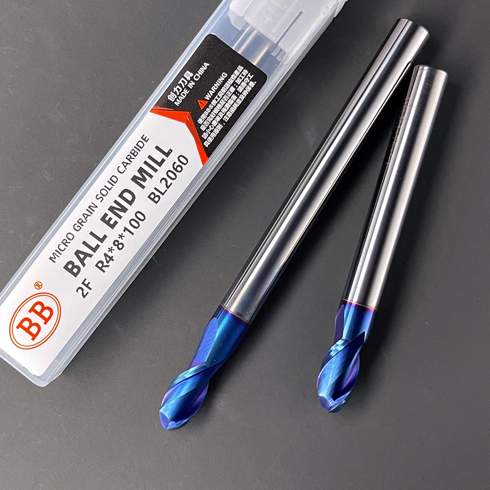 BINGFANG-W Drill Ball Nose End Mill Tungsten Carbide HRC45 End Mill Blade Diameter 3Pcs 2 Flutes Drill Accessories Tools BINGFANG-W Drill Ball Nose End Mill Tungsten Carbide HRC45 End Mill Blade Diameter 3Pcs 2 Flutes Drill Accessories Tools