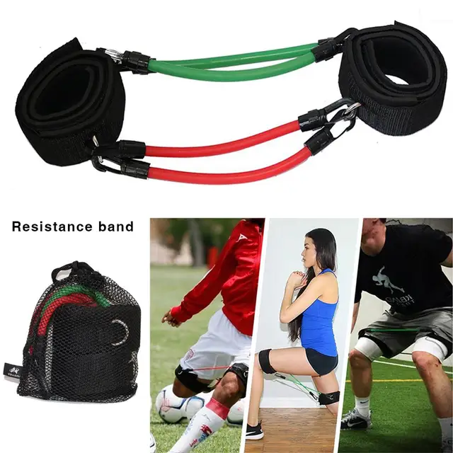 Speed Agility Kinetic Leg Resistance Bands Jump Trainer Yoga Taekwondo Trainer Pulling Rope For Home Gym Accessories 3