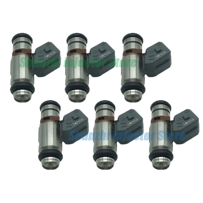 6 шт. Форсунка топливной форсунки для Audi для сиденья для VW OEM: iwp058 IWP-058 0280158171 036906031C 805000347507
