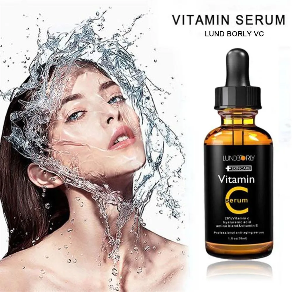 Face Serum Vitamin C vitamin E Vitamin C Moisturizing Skin Skin Lifting Care Whitening Tight anti-Wrinkle O3J3