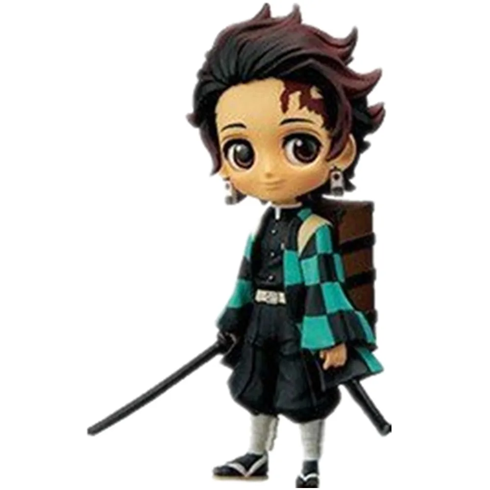 Demon Slayer Kimetsu no Yaiba Nezuko Tanjirou Q Ver. Игрушечных пластиковых экшн фигурок из японского мультфильма "Покемон" Демон убийца фигурка игрушки Figurals 2 шт./компл