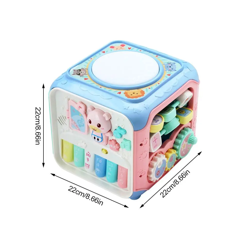Ранние обучающие игрушки детей Activity Cube Обучающие Преподавание Инструмент