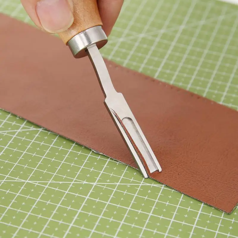 DIY кожа ручной работы край Лопата кожа обрезки нож резка ремесло инструмент