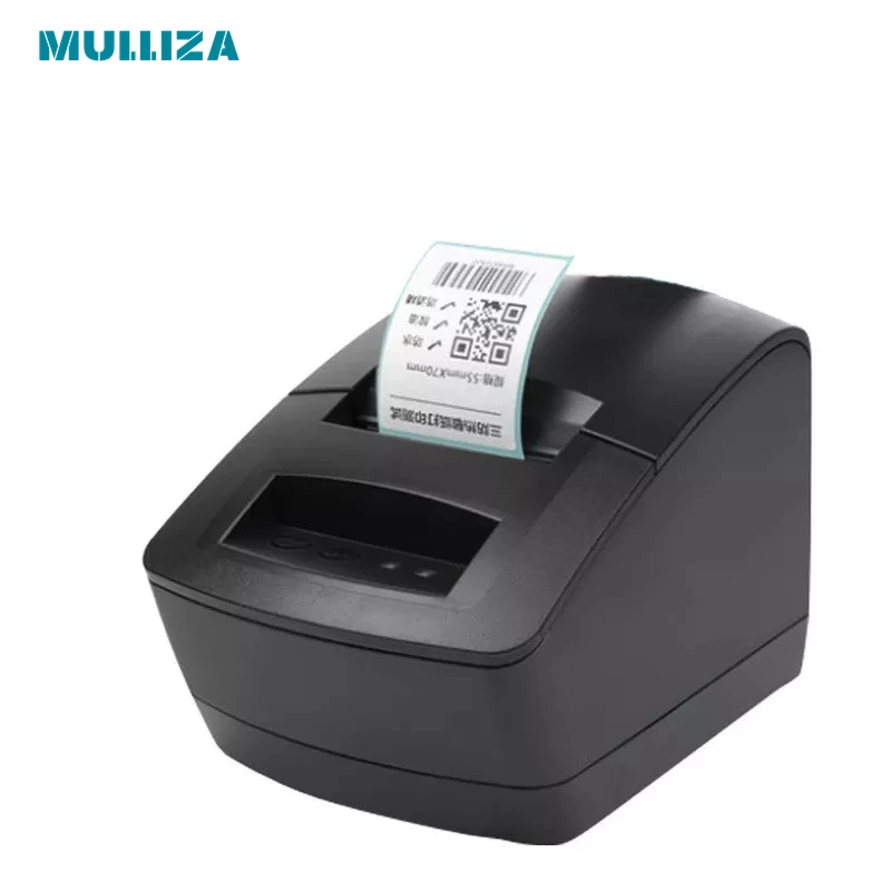 Bluetooth mobile printer self adhesive label paper printer supermarket