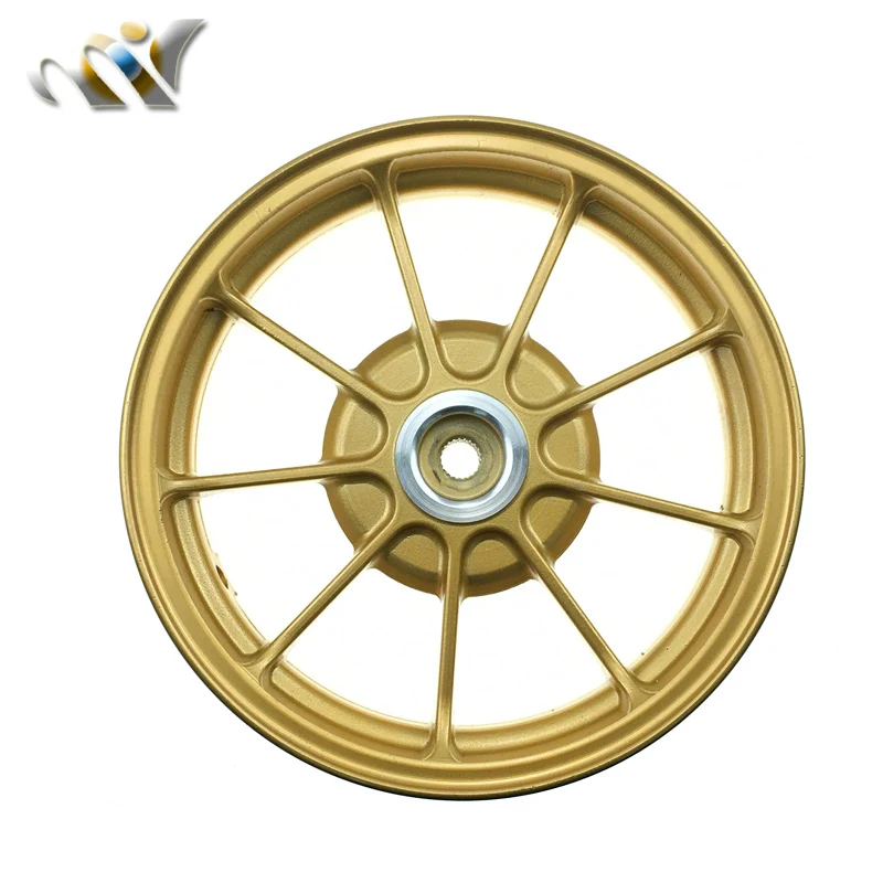 motorcycle wheel drum brake for DIO50 AF17 AF18 AF27 AF28 DIO ZX 50 AF34 AF35 AF24 AF52 AF54 AF56 10-inch front back Wheels Rim