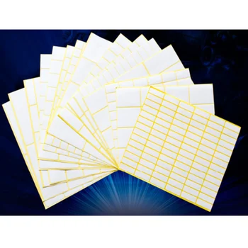 

15 sheet Self Adhesive price label Blank white Stickers Labels Small write Name paper label sticker