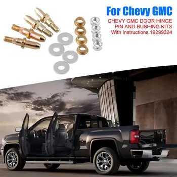 

Vehemo 19299324 Door Hinge Car Door Hinge Exterior Flat Washers for SUV Truck Hinge Pins Pin Kit New for Chevy GMC