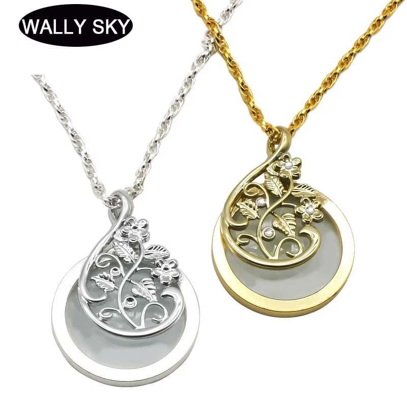 Collana Lente D'Ingrandimento Modello Di Moda Ciondolo Strass Lettura Ingrandimento Classico Nobile Elegante Modello Catena Da Donna Maglione