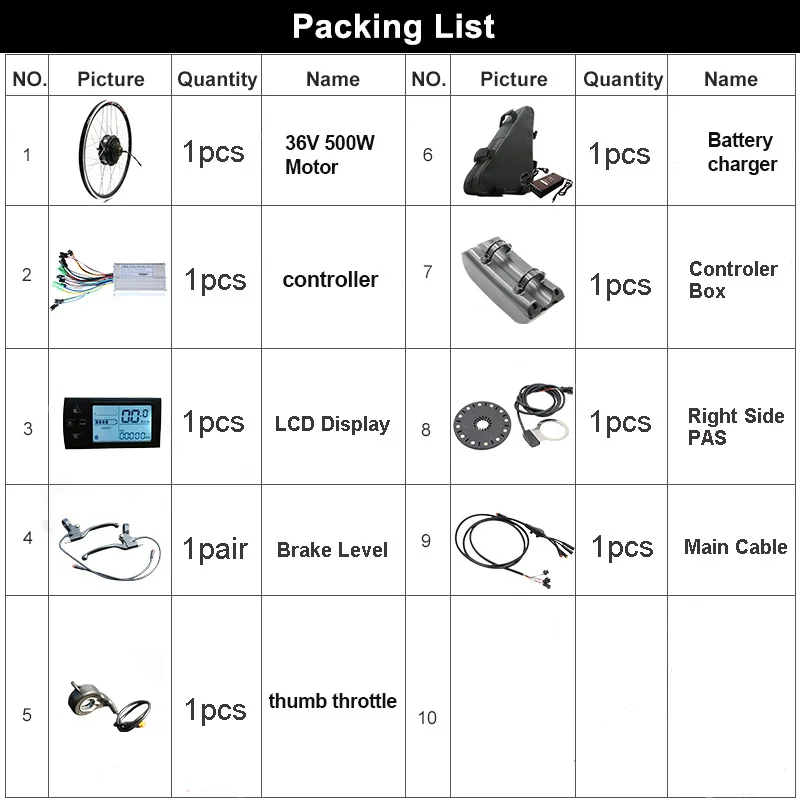 36V500W Ebike Conversion Kit 20''26''700C Electric Motor Wheel 21AH Battery Electric Bicycle Kit E Bike kit Bicicleta Electrica 36V500W Ebike Conversion Kit 20''26''700C Electric Motor Wheel 21AH Battery Electric Bicycle Kit E Bike kit Bicicleta Electrica
