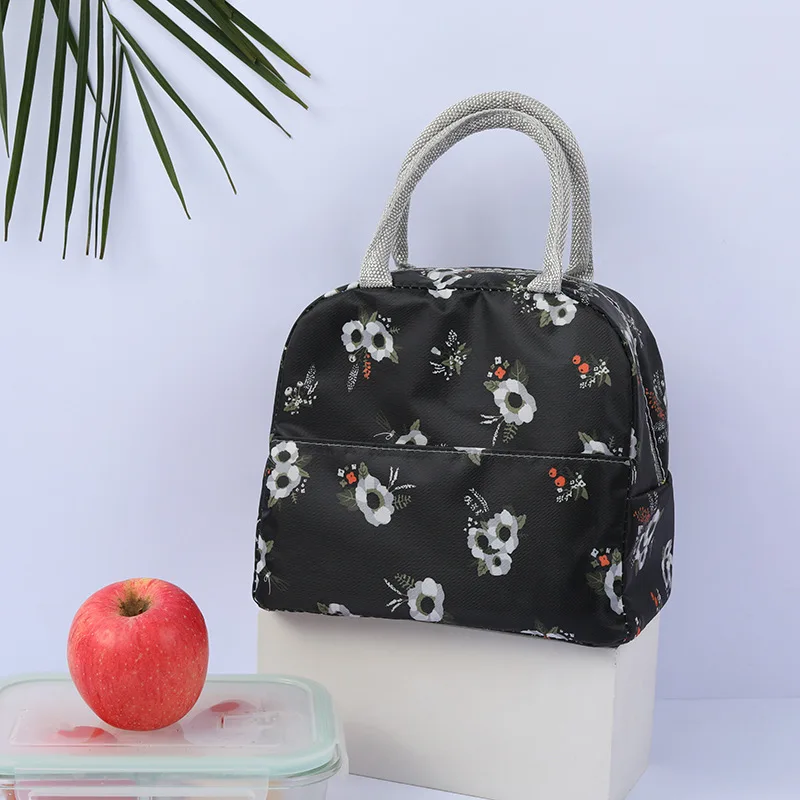 

Functional Pattern Cooler Lunch Boxf for Women Kids Portable Insulated Oxford Lunch Bag Thermal Food Picnic Lunch Bag