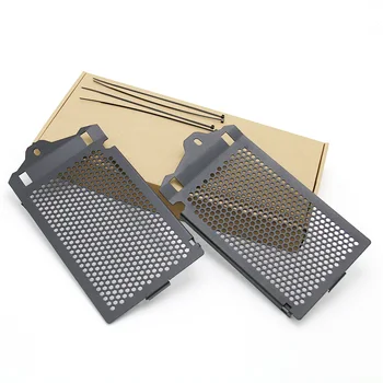 

1pair Motorcycle Protector Grille Grill Cover tank radiator protection cover Black Radiator Guard For BMW R1200GS Adventure