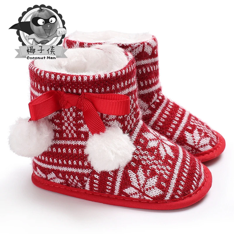 Botas rojas bebe niña Clearance