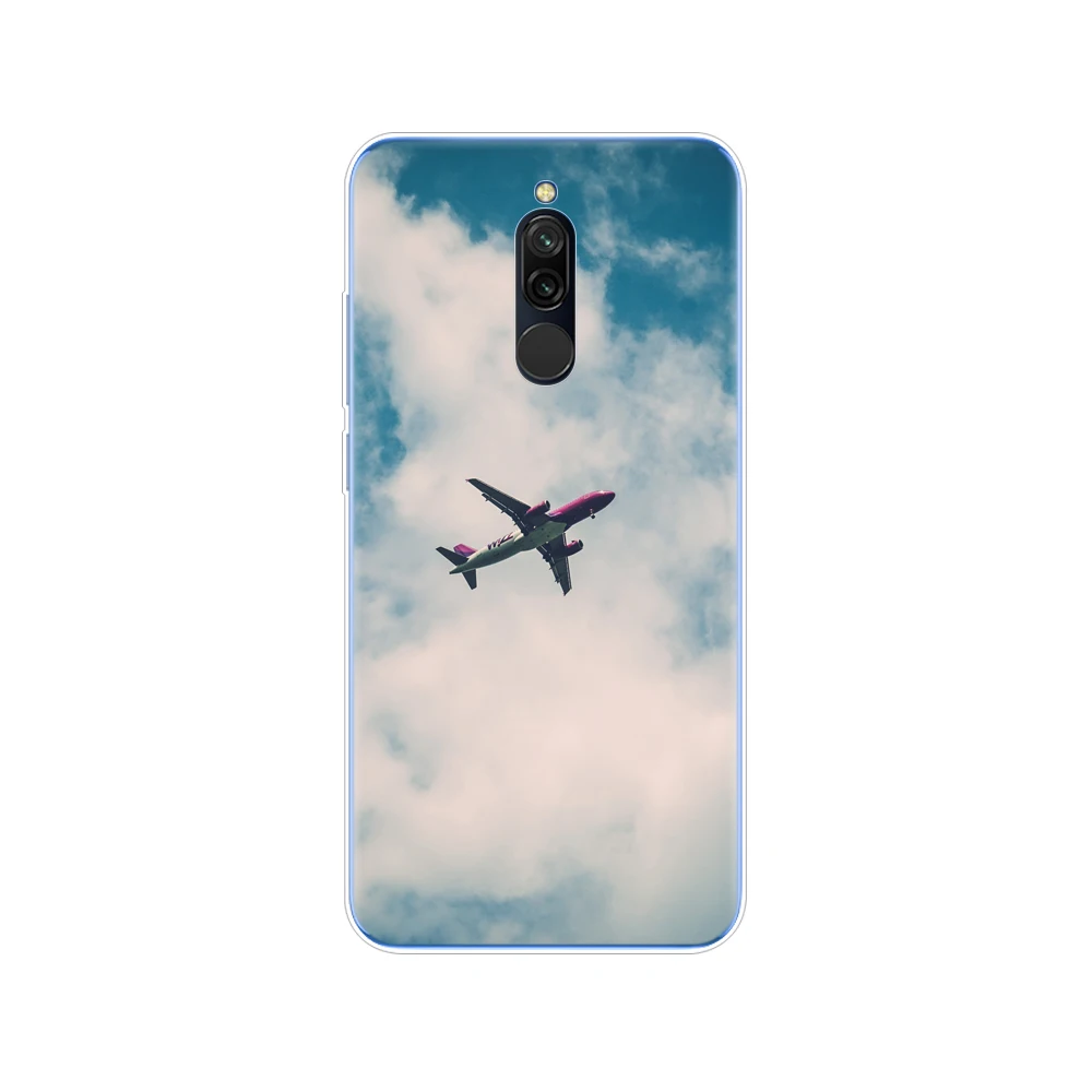 34349 Чехол для xiaomi redmi 8, чехол s, силиконовая Мягкая задняя крышка из ТПУ для redmi 8, бампер hongmi 8, чехол, кожа, противоударный, милый кот - Цвет: 34349