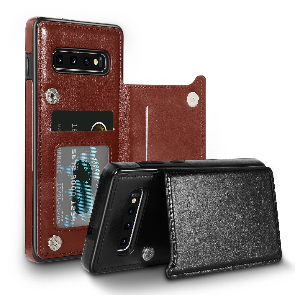 KISSCASE кожаный чехол-кошелек для samsung A50 чехол с отделением для карт чехол для samsung S10 Plus S8 9 7 Note 10 Plus A40 A70 Coque