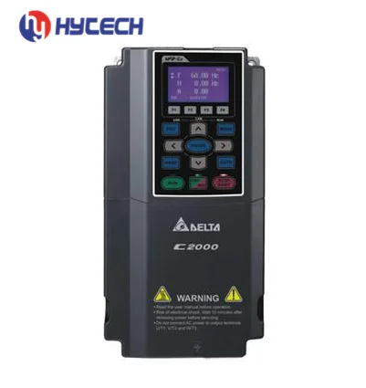 

Delta single 3 Phase vfd c2000 power inverter 50HZ to60HZ variable frequency converter 220V 0.4KW to 500KW DC to AC supply drive