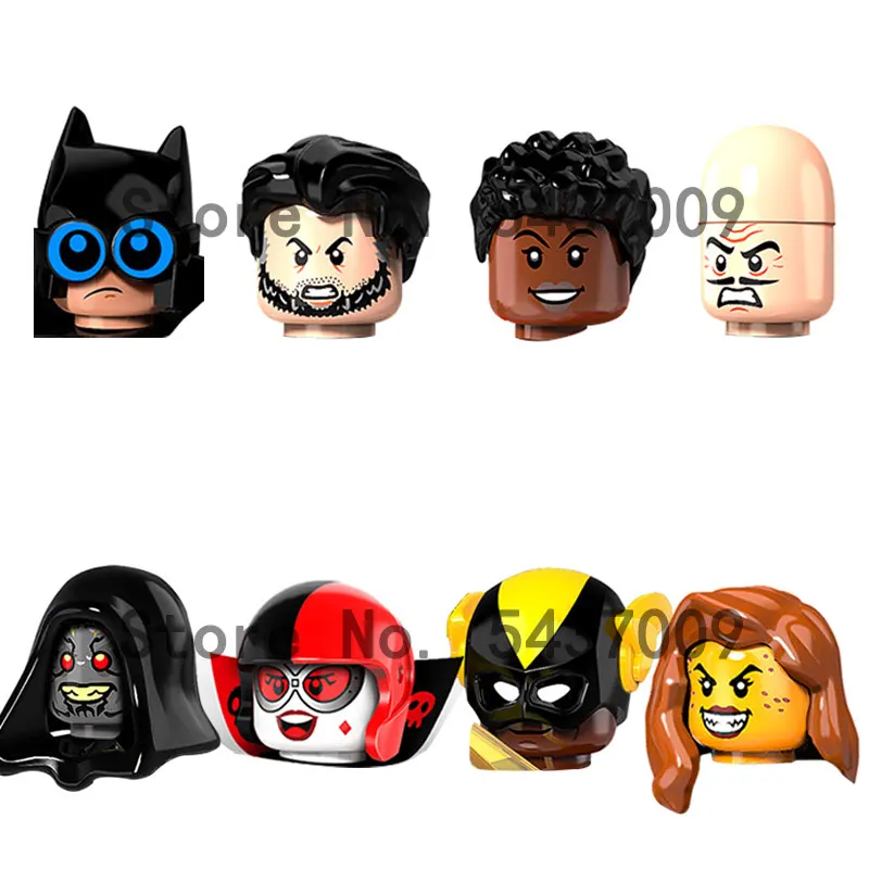 

PG8111 Selling Movie Series Character Head Accessories Building Blocks Movable Dolls Children Toys Children Gift MiniFigure Toy