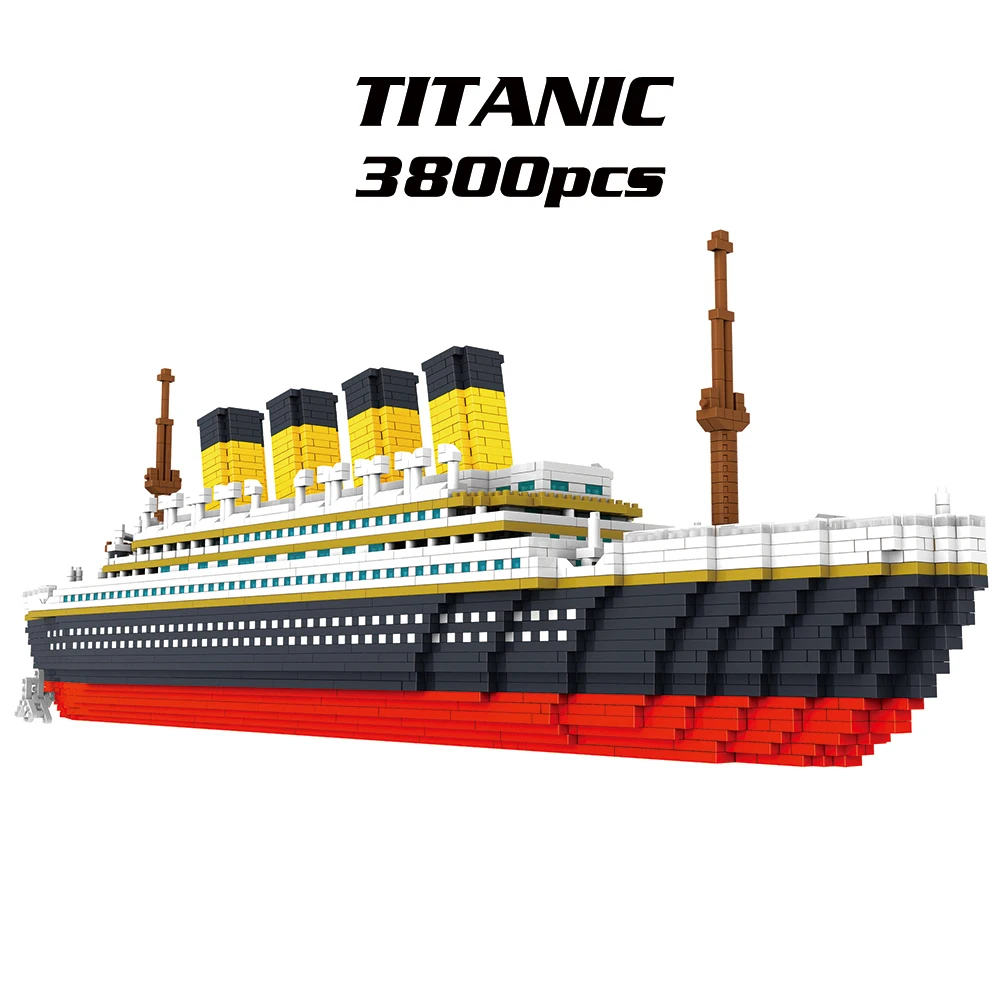titanic building block set