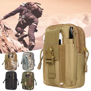 

Outdoor Portable Tactical Hunting Multi-Functional Tactical belt Waist Bag Walking Camping Oxford Cloth Waterproof Waist Pocket