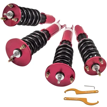 

Coilover 24 Ways Adj. Damper Coilover Spring Struts For Honda Accord/Acura CL 90-99 Shock Suspension Absorbers