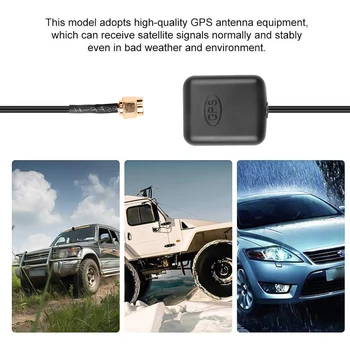 

SMA Connector GPS Antenna Car Satellite Signal Receiver Positioning GPS Navigation Radio Car Aerial Amplifier Magnetic Base GH02