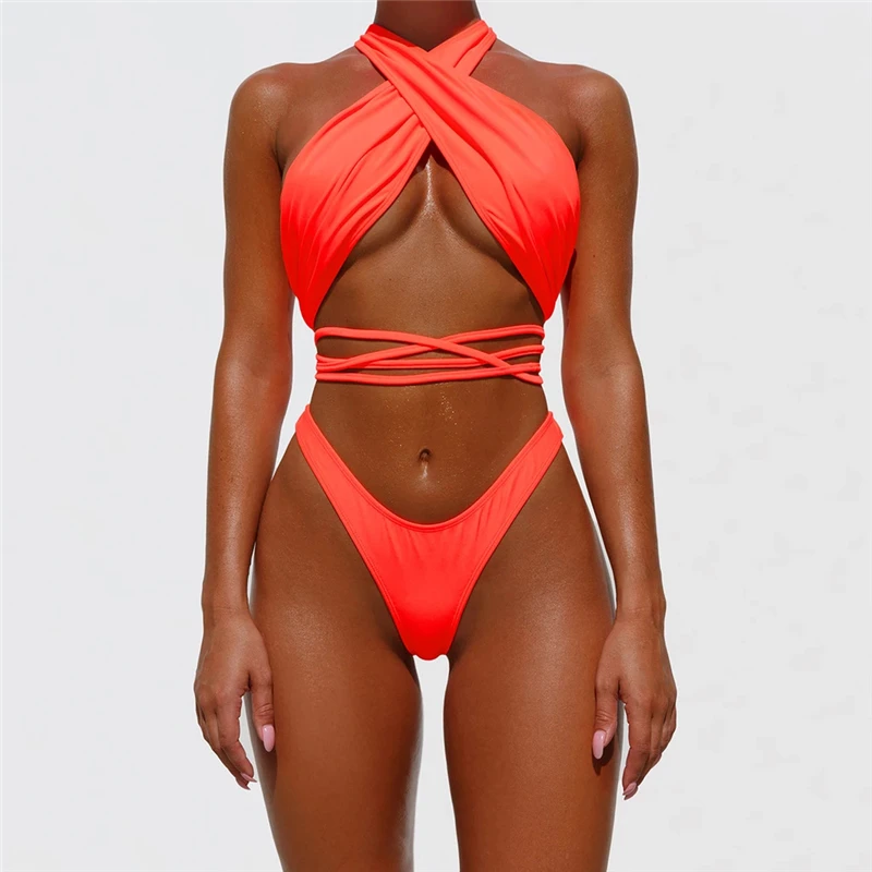 Bandage Bikinis Sexy Biquinis 2020 Swimsuit Bandage Bathing Suits Summer Swimwear Beach Bikini Set Solid Swimming Suit Female Bandage Bikinis Sexy Biquinis 2020 Swimsuit Bandage Bathing Suits Summer Swimwear Beach Bikini Set Solid Swimming Suit Female