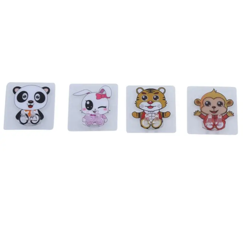 

Cartoon Plug Socket Holder Wall Sticky Key Hook Home Office Electrical Wire Organizer Storage Rack Adhesive Toothbrush Hanger