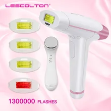 Lescolton IPL лазерная эпиляция 1300000 импульсов 4 в 1 эпилятор машина для мужчин worPermanent бикини триммер электрический depilador