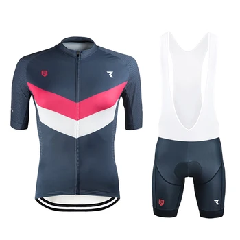 

2020 new ryzoning cycling jersey set summer short sleeve mtb bicycle women's quick drying clothes bib shorts pants ropa ciclismo