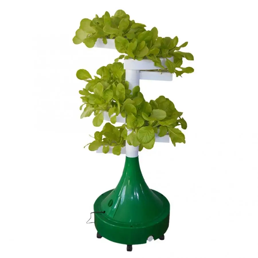 

Screw Type Soilless System Hydroponic Garden System Hydroponic Planters Vegetables Seeds Planters Set US Plug 100-240V