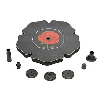 

Outdoor Solar Powered Fountain Pumps Floating Water Pond Garden Pool Pumps Garden Supplies 16.2x16.2x1.18in WWO66