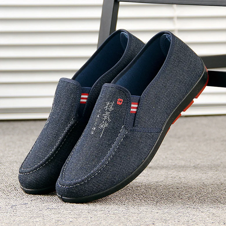 

New Style Korean-style Moccosins Old Beijing Men's Casual Sandals 2019 Summer New Style MEN'S Shoes Slip-on