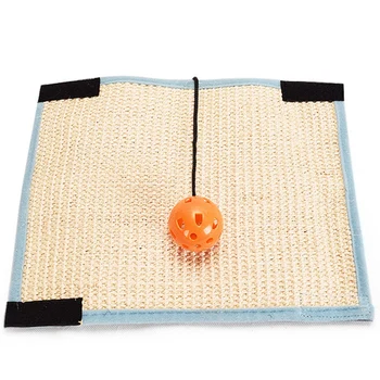 

Promotion! Cat Scratch Board Table Mat Furniture Protector Kitten Toy Grinding Pet Supplies Beige
