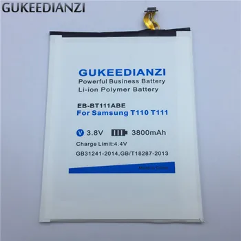 

GUKEEDIANZI EB-BT111ABE Tablet Li-ion Polymer Replacement Battery 3800mAh For Samsung GALAXY Tab 3 Lite SM T111 T110 T115