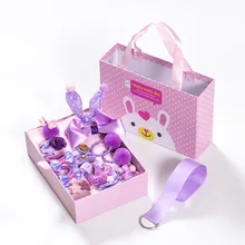 Стиль, корейский стиль, Детские аксессуары для волос, Подарочная коробка, набор головных уборов, 18 шт., заколки принцессы, повязка на голову для девочек, детская повязка на голову