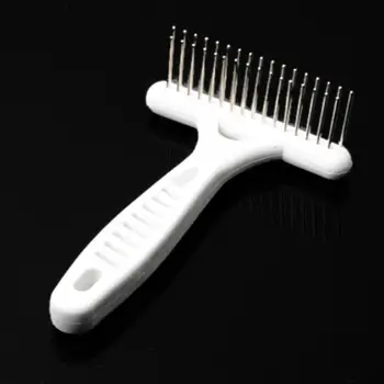 

Short Long Thick Hair Fur Shedding Remover Cat Groom Dog Puppy Rake Brush Comb Pet Grooming Tools Pet Dog Rake Comb Brush