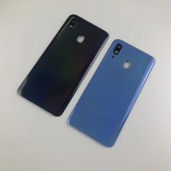 

Original For SAMSUNG Galaxy A40 2019 A405 SM-A405F A405DS Housing Battery Back Cover Rear Cover+Camera Lens Cover+Logo