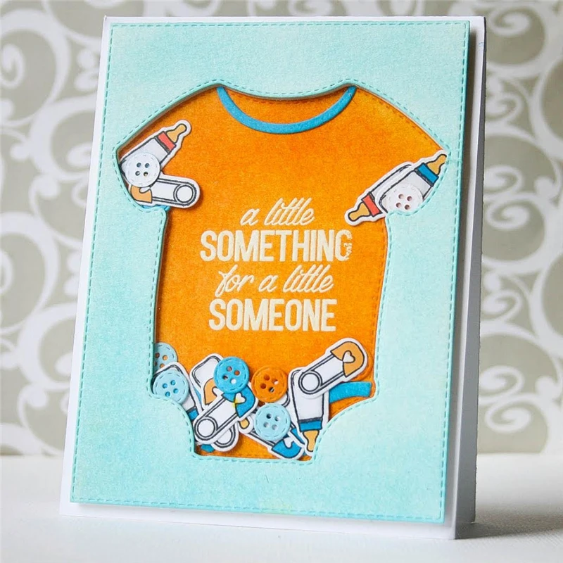 

GJCrafts New 2019 T-shirt Metal Cutting Dies for Scrapbooking Animal Stamps and Dies Cuts Card Making Elephant Clear Stamps