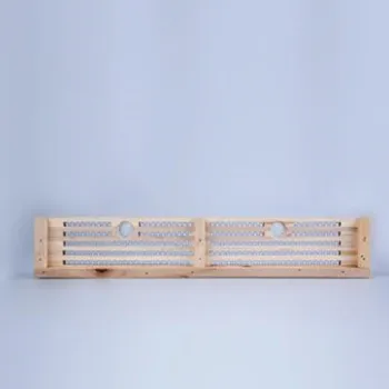 

41*6.7CM stainless steel Dedicated wooden five-row perforator with two holes Beekeeping tools D022