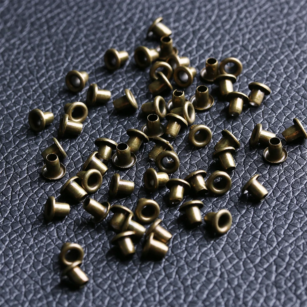 1.5/2.0/2.5mm 50pcs Metal Ultra-small Buckle Mini Eyelet Buttons Snap DIY Doll Belt Buckles Bag Shoes Clothes Sewing Accessory eyelet grommet ring kit eyelet grommet ring grommet eyelet kit
